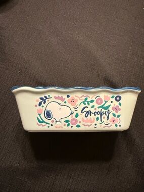 Snoopy Peanuts Mini Loaf Pan, NWT